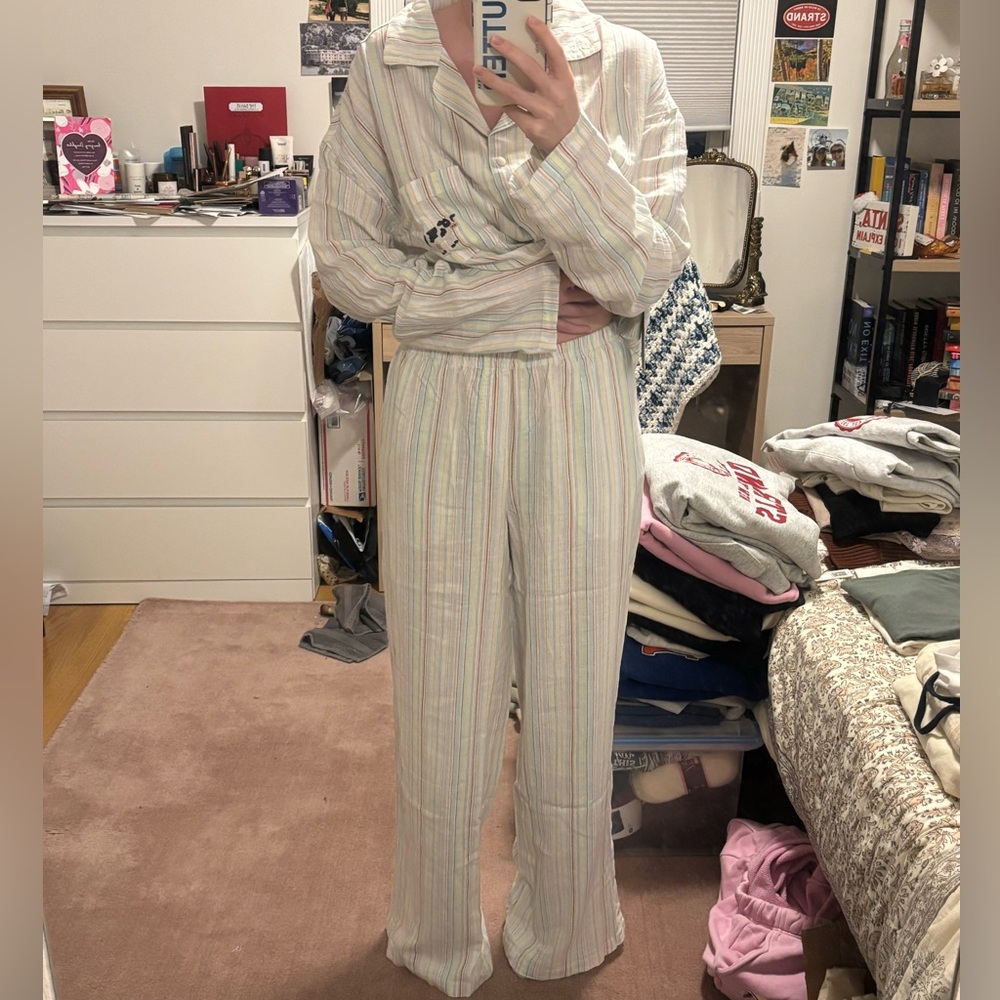 Dairy Boy pajama set with Embroidered Cow - Picture 9 of 9